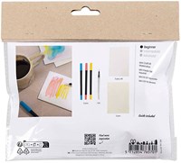 Creativ Company set de cartes aquarelle - mini kit créatif cartes à faire-3