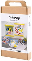 Creativ Company set peinture acrylique peindre par numéros enfants-2
