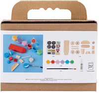 Creativ Company kit peinture bricolage voiture de course enfants cadeau-3