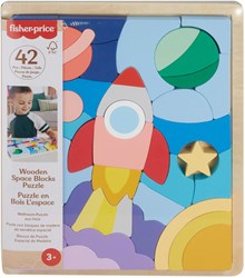 Fisher-Price puzzle en bois formes espace - jouet éducatif enfant