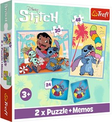 Puzzle Stitch set 3-en-1 puzzles et jeu de mémoire pour enfants