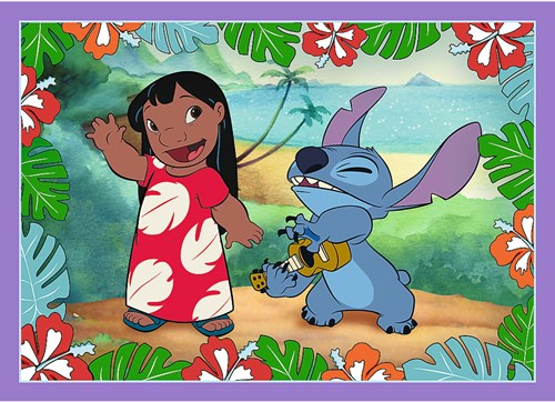 Trefl puzzle Lilo & Stitch 4 en 1 - Puzzle en carton Disney enfants-3