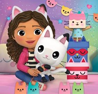 Clementoni Gabby's Dollhouse puzzle set - 3 x 48 pièces dessin animé-2