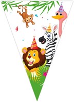 Globos guirlande en papier ballons jungle FSC 3 mètres décoration-3