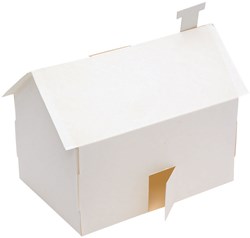 Colorations set de maisons en papier 3D à bricoler - 20 pièces jouet créatif