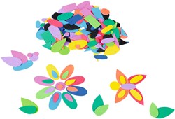 Colorations autocollants mousse loisirs créatifs - Formes adhésives 1000 pièces