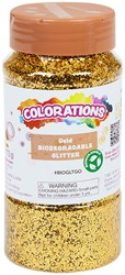 Colorations paillettes biodégradables or 113g loisirs créatifs enfants