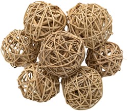 Colorations boules de bricolage bois medium 8cm lot de 10 naturel