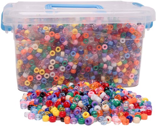 Colorations set de perles poney - 5000 perles colorées jouet créatif