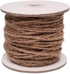 Colorations corde en jute - rouleau marron de 50 mètres jouet