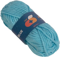 Colorations fil acrylique bleu clair 4 mm 50g fil textile loisirs créatifs