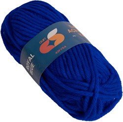 Colorations fil acrylique 4 mm bleu roi - fil créatif 50g