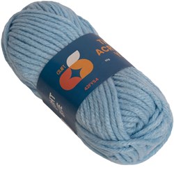 Colorations fil acrylique bleu 4 mm 50g textile créatif