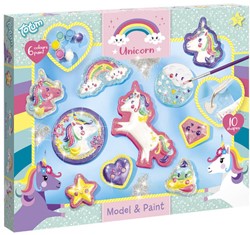 Ensemble de plâtre et de peinture Licorne 071759