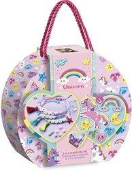 Totum coffret créatif licorne diamond paint magnets et bracelets