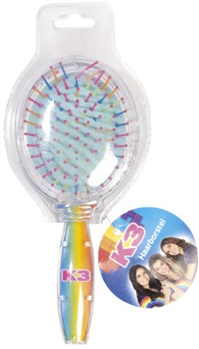 Brosse à cheveux K3 pailletée 830257