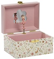 Bambolino Toys boîte à bijoux musicale Little Dutch - coffret rose enfant