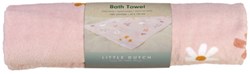 van der Meulen serviette de plage Little Dutch Flowers coton 60x120cm multicolore