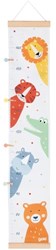 Goki toise - amis animaux mesure de croissance chambre enfant