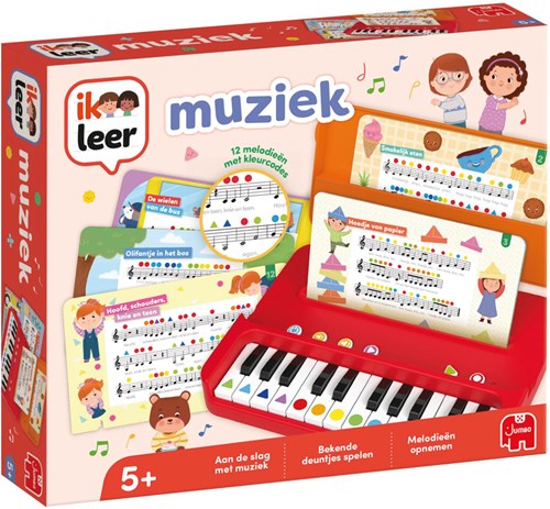 Jumbo jouet éducatif musique apprendre à jouer du piano dès 5 ans