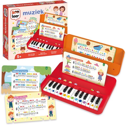 Jumbo jouet éducatif musique apprendre à jouer du piano dès 5 ans-3