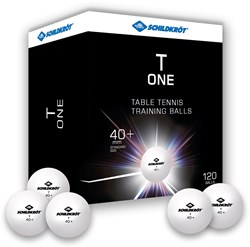 Schildkröt balles de tennis de table entraînement Poly 40+ 120 pièces blanc