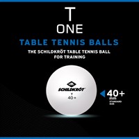 Schildkröt balles de tennis de table entraînement Poly 40+ 120 pièces blanc-3