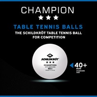 Schildkröt balles de tennis de table 3 étoiles ITTF poly 40+ blanc 120 pièces-3