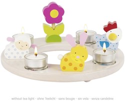 Goki bougeoir - couronne décorative pour Pâques et Noël