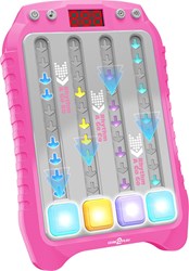 Gear2Play jeu de rythme console électronique rose jeu d'adresse enfant