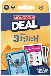 Hasbro jeu de cartes Monopoly Stitch édition Disney pour enfants 8+