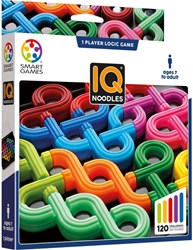 Smart Games jeu de réflexion IQ Noodles présentoir 8 pièces - casse-tête de voyage
