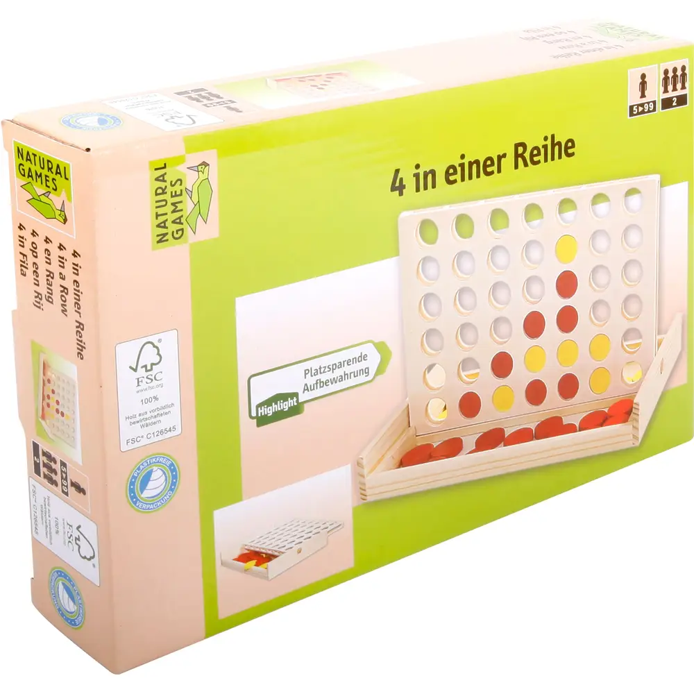 Vedes jeu de société Puissance 4 - jeu éducatif enfant multicolore