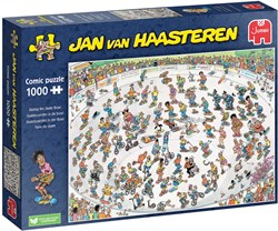Jumbo puzzle Jan van Haasteren skateboard 1000 pièces cartoon