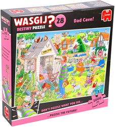 Wasgij Destiny 28 - De Mancave Van Pa! 1000 stukjes