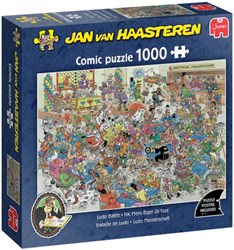 Jumbo puzzle Jan van Haasteren Championnat NL Petits Chevaux 1000 pièces