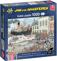 Jumbo puzzle Arrivée de Saint-Nicolas Jan van Haasteren 1000 pièces adultes