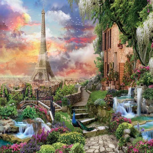 Clementoni puzzle paysage Paris 3000 pièces pour adultes-2