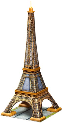 Ravensburger Puzzle 3D Tour Eiffel - 216 Pièces Construction-2