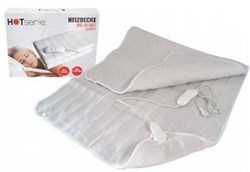 Couverture électrique couverture chauffante 150x80cm 3 niveaux polyester
