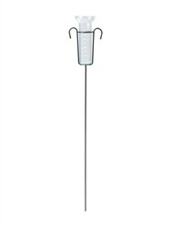 Regenmeter op metalen steel 80cm