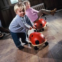 Wheelybug Porteur Coccinelle - Petit porteur en bois 1-3 ans-2