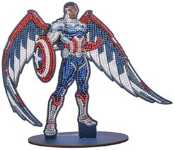 Craft Buddy jouet Falcon Crystal Art XL Buddy kit créatif Marvel
