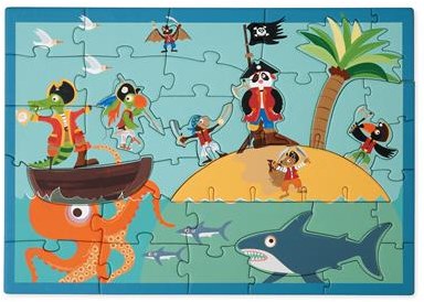 SCRATCH Play Puzzle 3D - Pirate-3