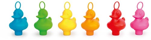 Lot de 6 canards forains SCRATCH - Arc-en-ciel-2