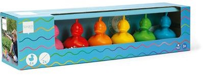 Lot de 6 canards forains SCRATCH - Arc-en-ciel-3