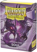 Asmodee protège-cartes Dragon Shield violet métallisé 60 pcs TCG