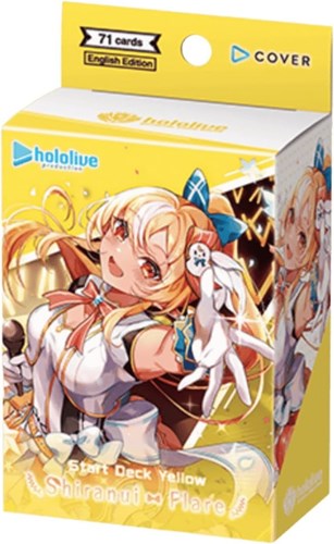 Asmodee Jeu de cartes Hololive Starter Deck Shiranui Flare TCG 71 cartes