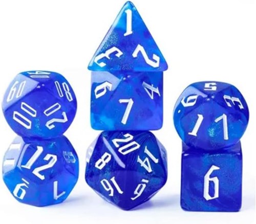 Foam Brain Games dés Magician's Deep Water Lair RPG set