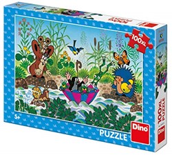 Dino puzzle animaux La Petite Taupe 100 pièces XXL carton enfants